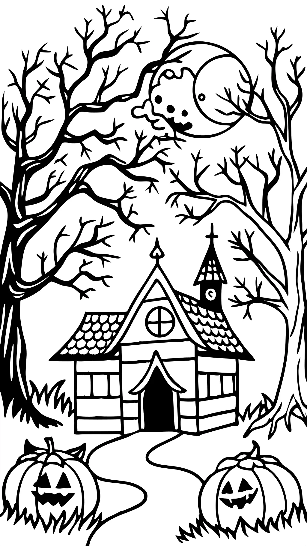 creepy crayon coloring page